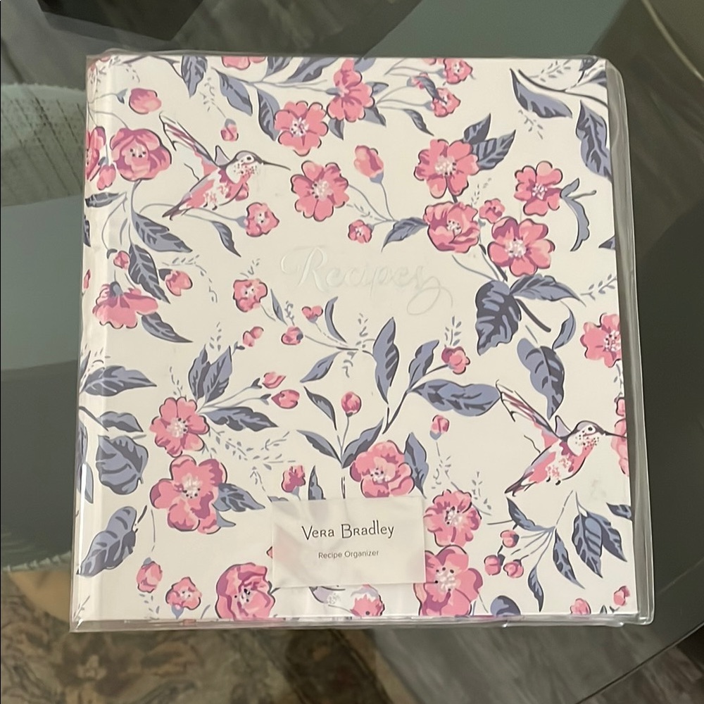 Vera Bradley Floral Cooking journal